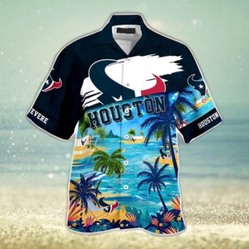 Houston Texans NFL Personalized Hawaiian Shirt Beach Shorts