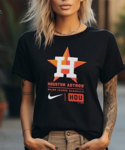 Houston astros large logo velocity shirt