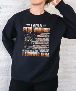 I Am A PTSD Warrior Perfect Gift For U.S Dad, Grandpa, Patriot, Veteran on Veterans Day, PTSD Awareness Month Classic T Shirt