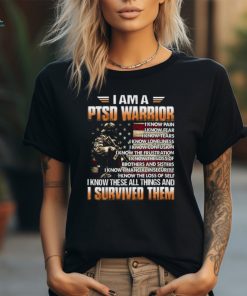 I Am A PTSD Warrior Perfect Gift For U.S Dad, Grandpa, Patriot, Veteran on Veterans Day, PTSD Awareness Month Classic T Shirt
