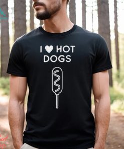 I Heart Hot Dogs T Shirt