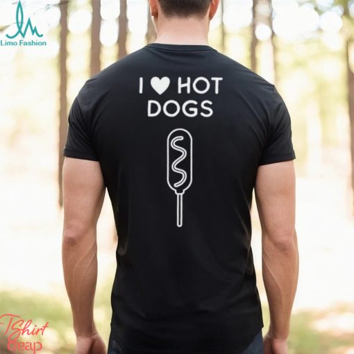 I Heart Hot Dogs T Shirt