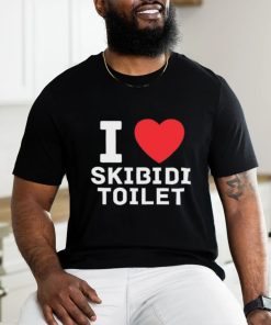 I Love Skibidi Toilet Shirt