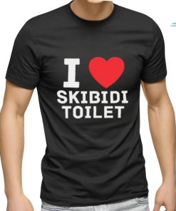 I Love Skibidi Toilet Shirt