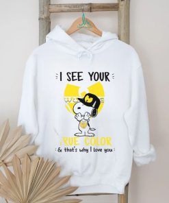 I See Your True Color Snoopy Wu Tang Clan T Shirt