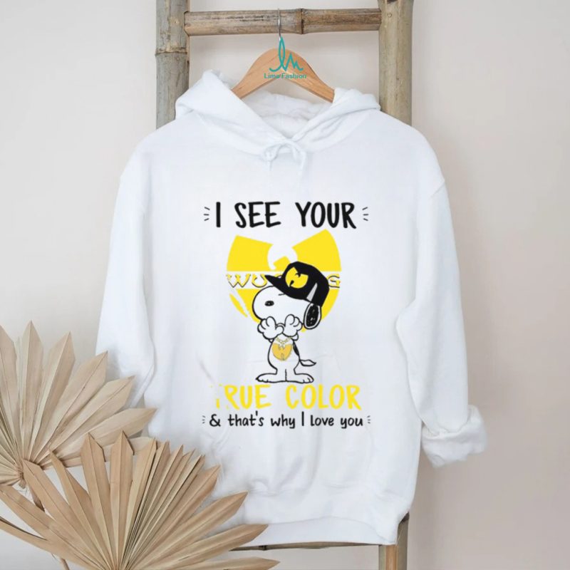 I See Your True Color Snoopy Wu Tang Clan T Shirt