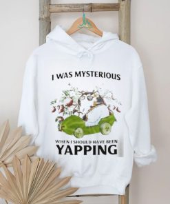 I Was Mysterious When I Should Have Been Yapping Shirt