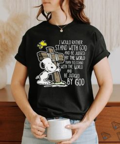 I Would Rather Stand With God And Be Judged By The World Than To Stand With The World And Be Judge By God Unisex T Shirt