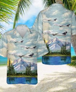 IRON MAIDEN Boeing 747 Ed Force One Hawaiian Shirt