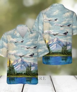 IRON MAIDEN Boeing 747 Ed Force One Hawaiian Shirt