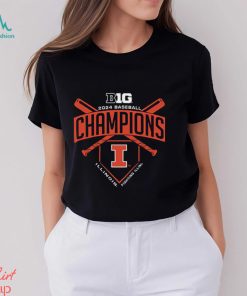 Illinois Fighting Illini 2024 Big Ten Baseball Regular Season Champions T Shirt