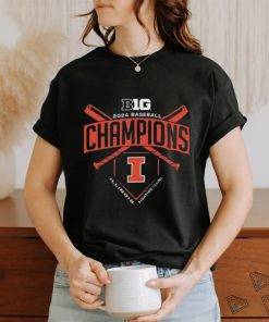 Illinois Fighting Illini Big 2024 Baseball Champions Shirt