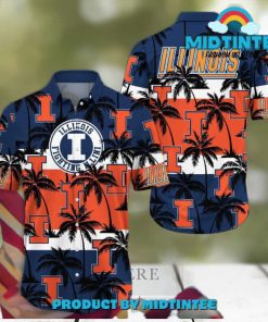 Illinois Fighting Illini Trending Summer Hawaiian Shirt