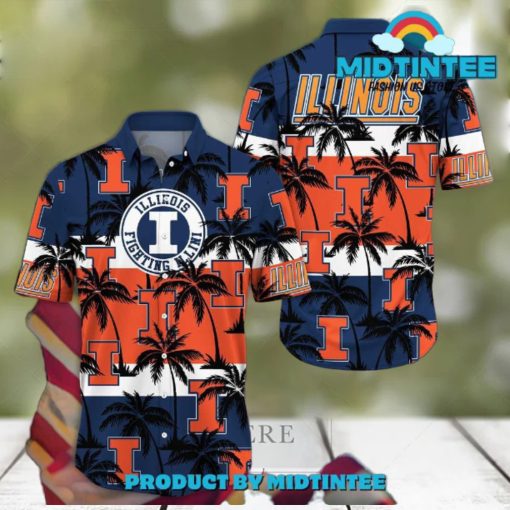 Illinois Fighting Illini Trending Summer Hawaiian Shirt