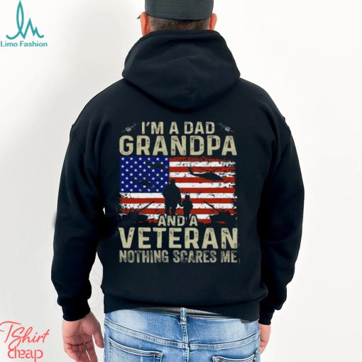 I’m A Dad Grandpa And Veteran Shirt Veterans day Vintage T Shirt