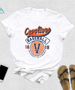 Image One Men's Virginia Cavaliers Ivory Baseball T Shirt