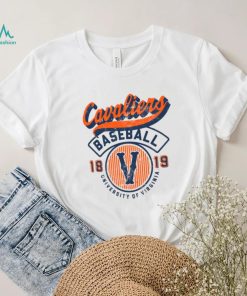 Image One Men's Virginia Cavaliers Ivory Baseball T Shirt