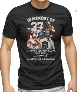 In Memory Of Jimmy Johnson 1938 2024 Thank You For The Memories T Shirt