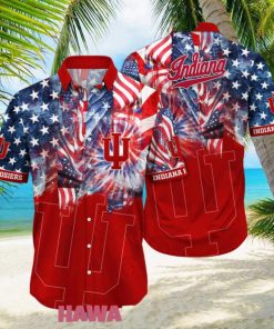 Indiana Hoosiers 4th Of July American Proud Patriots Hawaiian Shirts