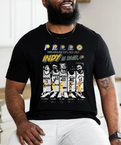 Indiana Pacers Abbey Road 2023 2024 Indy Is Back Signature Shirt