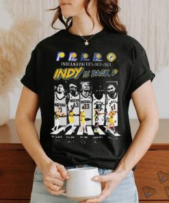 Indiana Pacers Abbey Road 2023 2024 Indy Is Back Signature Shirt
