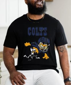 Indianapolis Colts Garfield Cat Grumpy Football Player T Shirt