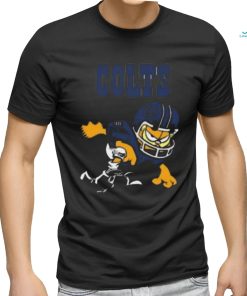 Indianapolis Colts Garfield Cat Grumpy Football Player T Shirt