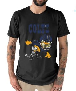 Indianapolis Colts Garfield Cat Grumpy Football Player T Shirt