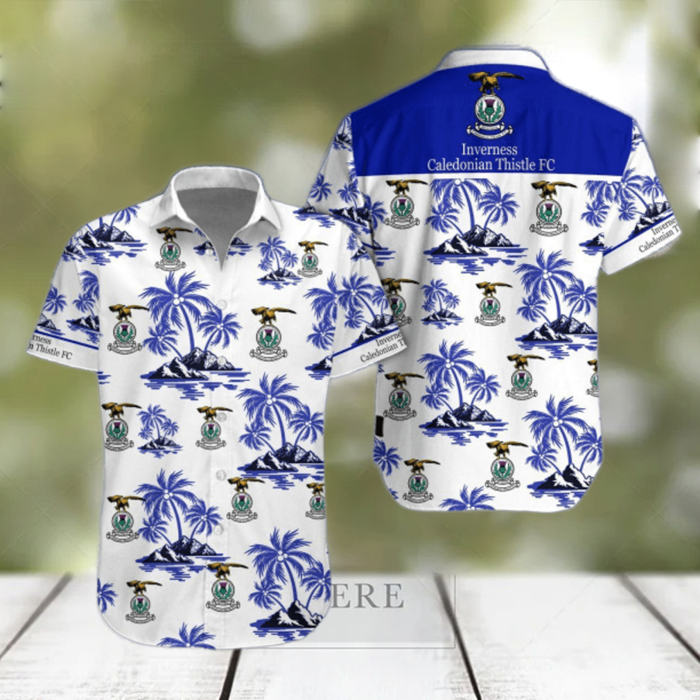 Inverness Caledonian Thistle F.C. SPFL Hawaiian Shirt Inverness Caledonian Thistle F.C. SPFL Hawaiian Shirt