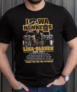 Iowa Hawkeyes Lisa Bluder 2000 2024 Thank You For The Memories T Shirt