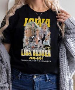 Iowa Hawkeyes Women’s Basketball Thank You Coach Lisa Bluder 2000 2024 Shirt