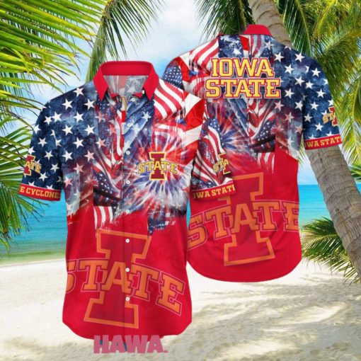 Iowa State Cyclones 4th Of July American Proud Patriots Hawaiian Shirts