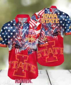 Iowa State Cyclones 4th Of July American Proud Patriots Hawaiian Shirts