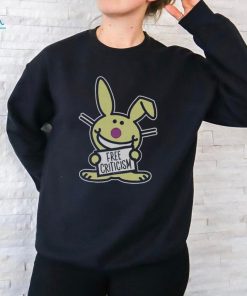 It's Happy Bunny Free Criticism Womens T Shirt