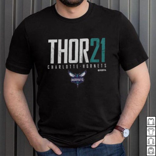 JT Thor Charlotte Hornets Elite WHT Shirt