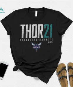 JT Thor Charlotte Hornets Elite WHT Shirt