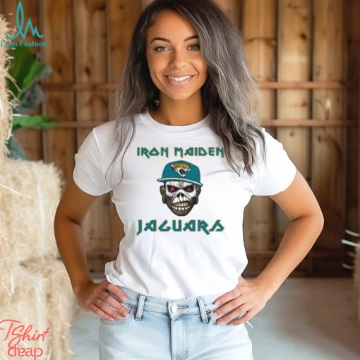 Jacksonville Jaguars Iron Maiden Rock Band T Shirt