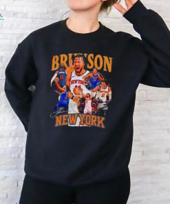Jalen Brunson New York Knicks 2024 NBA Player Crossroads signature shirt