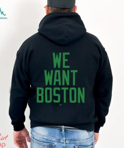 Jayson Tatum We Want Boston T Shirt