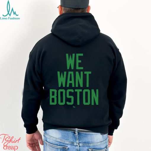 Jayson Tatum We Want Boston T Shirt