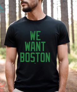 Jayson Tatum We Want Boston T Shirt