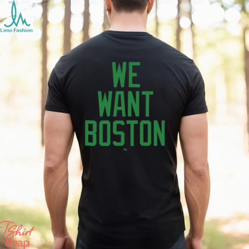 Jayson Tatum We Want Boston T Shirt