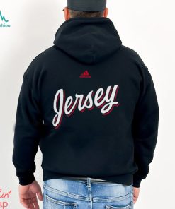 Jersey Devils adidas Black 2021 22 Alternate Logo Amplifier T Shirt