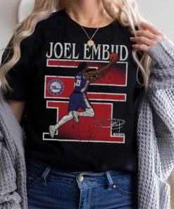 Joel Embiid Philadelphia 76ers Number WHT Shirt