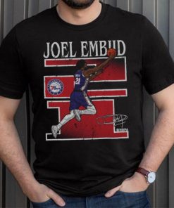 Joel Embiid Philadelphia 76ers Number WHT Shirt