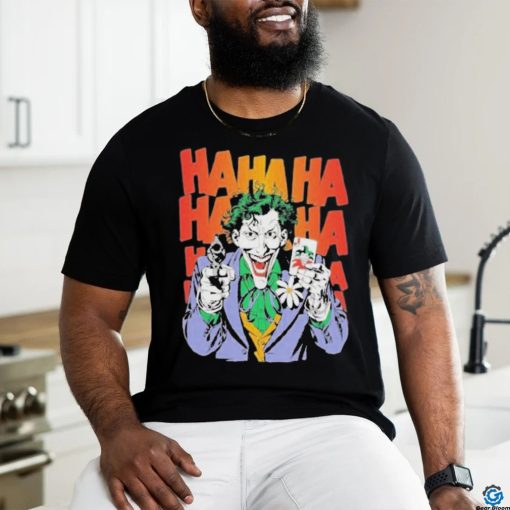 Joker Charcoal Golden Age Laughter T Shirt