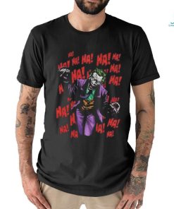 Joker black menacing laughter 2024 shirt