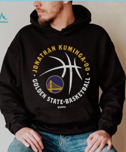 Jonathan Kuminga Golden State Warriors Player Ball WHT Shirt