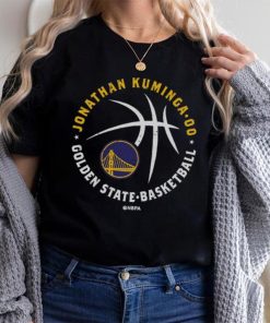 Jonathan Kuminga Golden State Warriors Player Ball WHT Shirt