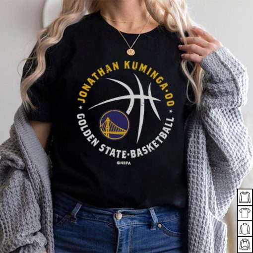 Jonathan Kuminga Golden State Warriors Player Ball WHT Shirt